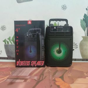 ลําโพงบลูทูธ KTS-1272 wireless speaker ลําโพงปรับเสียงได้ เสียบไมโครโฟนได้ KARAOKE