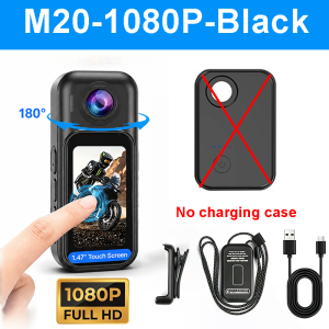 Camera Hành Động Mini WiFi Di Động 4K/1080P HD Thiết Bị Ghi Hình Thể Thao Đeo Được Kèm Hộp Sạc Chống Nước Dành Cho Đạp Xe