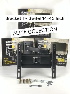 Bracket TV LED LCD Plasma Flat Panel Swiffler Merk Tama Ukuran 14\"-43\" Harga Murah Barang Berkualitas