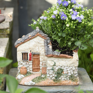 Đồ Trang Trí Sân Vườn Kiểu Trung Quốc Đồ Trang Trí Nhà Vườn Nông Thôn Trang Trí Nhà Vườn Ngoài Trời Tượng Mô Phỏng Ngôi Nhà Bằng Nhựa