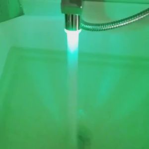 Change Automatically LED Faucet Head Glow Water Saving Stream Light Faucet Aerator Tap Nozzle for Kitchen Bathroom