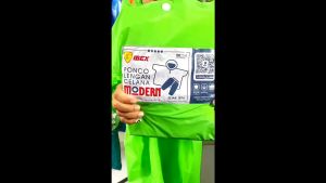 Jas Hujan Ponco Lengan Celana Modern Jas Hujan Merk Ibex