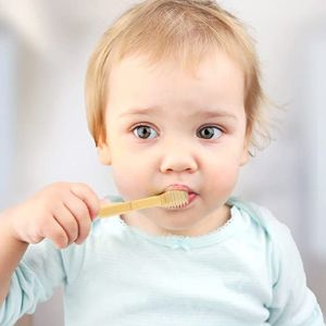 2pcs Baby Silicone Toothbrush set for 0-18 months newborn infant  Tongue Coating Cleaner Toddle Oral Care