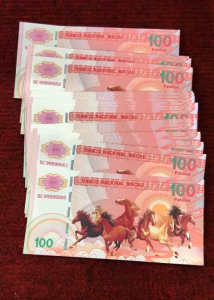 Combo 100 Tờ Tiền Mã Đáo Thành Công Quan Âm Macao lưu niệm đẹp mắt ý nghĩa Lì Xì Tết Năm Con Ngựa 2026