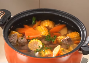 Pumpkin Pot Micro Pressure Pot Household Multi-Functional Porridge Soup Pot Gas Stove Induction Cook