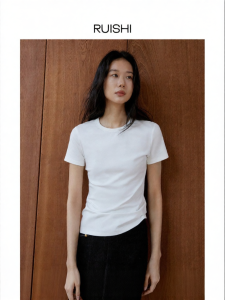 epoque de rueen | Slimming Multi-color Cotton T-shirt Women Summer