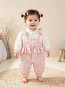 badiya baby | Princess Fake Two-Piece Baby Bodysuit