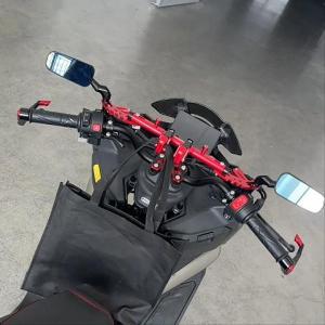 Motorcycle CNC Handlebar Cross Bar Mount Helmet Hook Storage Bag Hanger Holder For Zontes 150X