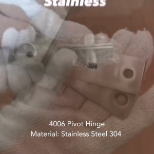 360 Degree Rotation Stainless Steel 304 Concealed Door Offset Pivot Rotating Hinge for Hidden Wood Door Side Hung Shaft