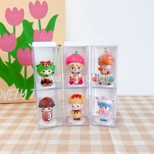 【1ชุด6ชิ้น】กล่องอะคริลิค สำหรับ เสียบการ์ดได้ เพิ่มความหนาแข็งแรง กล่องโมเดล กล่องใส คุณภาพดี กล่องโชว์โมเดล cutieworld