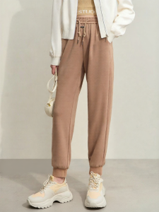 AMII | Loose and Stylish Drawstring Tapered Pants