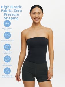 Strapless Non-slip Removable Pads Bralette