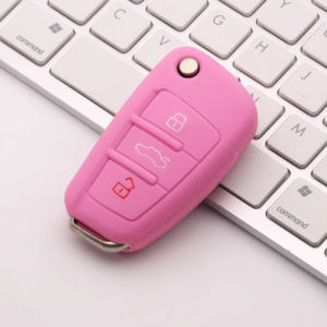 New Silicone Car Key Cover Case For Audi A4 B7 A6 C5 C6 A1 A3 8P TT Q3 Q2 Q7 TTS R8 S3 S6 RS3 RS6 Car Smart Keyless Accessories