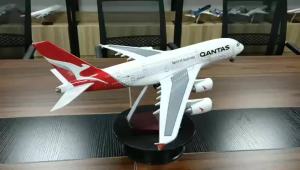 47CM Scale Aircraft Model Toys Airplane for A380 Australia Airways Lightweight Die-cast Resin Aircraft Collection