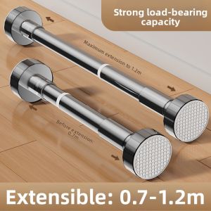 youqin | No Drilling Extensible Clothes Drying Rod