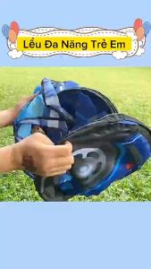 Các loại lều xe cứu hỏa xe kem xe thú đáng yêu tự bung có thể gắp gọn