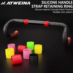 Băng Quấn Tay Lái Bằng Silicon Nhiều Màu ATWEINA Có Dây Giữ Cố Định Phụ Kiện Cố Định An Toàn Cho Xe Đạp Đường Trường