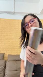 วอลเปเปอร์สติ๊กเกอร์ ลาย3d สินค้ามาใหม่ หน้ากว้าง45ยาว10เมตร  งานสวยมาก มีกาวในตัว