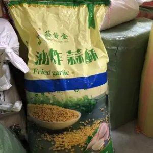 500g Fried Garlic Flavored Snack Restaurant And Hotel Grade Jinan Shandong Garlic Biscuit Golden Yellow Dried Goods
