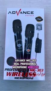 Advance MIC-303 Microphone Wireless Dual Microphone