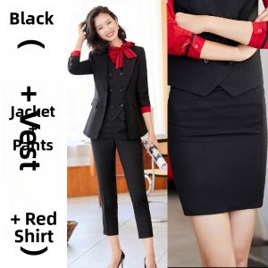 XINYU | Professional Long Sleeve Workwear for Women Fall/Winter
