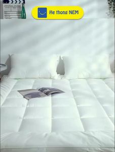 Topper nệm dày 5 cm SERENA cao cấp chuẩn khách sạn 5 sao tấm làm mềm nệm topper nệm đệm ngủ trải giường niệm ngủ 2 người trải sàn nệm topper xuất nhật đệm mattress topper nệm 1m2 1m6 1m8 2m toper dày 9cm chuẩn khách sạn 5 sao