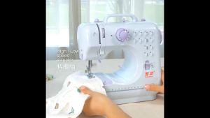 [ LazmaII Phân Phối Chính Hãng ] Máy May Gia Đình Máy May Mini Có Vắt Sổ Máy May Nhật 505A 12 Kiểu May Máy May Vải Thun May Đảo Chiều Hỗ Trợ May Các Loại Vải Bảo Hành 12 Tháng.