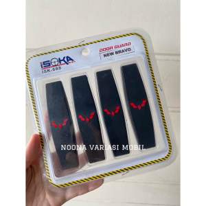 Bravo Doorguard Karet Pelindung Pintu Mobil logo Wuling Almaz Alvez Cortez Confero Air EV Formo
