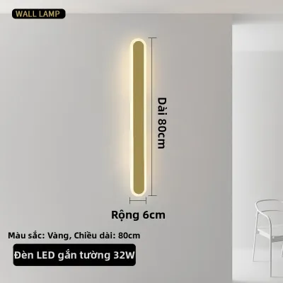 Đèn tường LED sáng tạo tối giản hiện đại cho phòng ngủ và phòng khách
