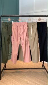 C7981 Big Pocket Casual Cargo Pants