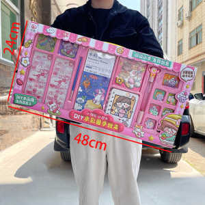 Girls Creative Watercolor & DIY Quiet Book Gift Box: A Perfect Gift for Little Artists