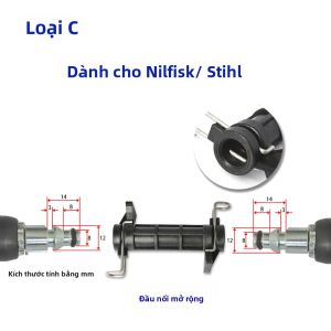 BEAR FORCE | Bộ Chuyển Đổi Đầu Nối Ống Nối Dài Máy Rửa Áp Lực Cho Bosch AR Black Decker Patriot Dawoo - Ống Súng Phun Nước Dùng Cho Thiết Bị Vệ Sinh