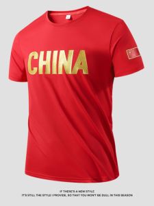 Short Sleeve Sport T-Shirt National Costume Competition Female Coach Training Uniform Martial Arts Taekwondo Summer Youth