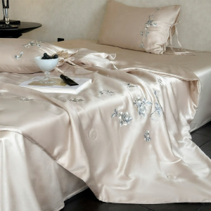 MANYILUN | Bộ Đồ Chăn Ga Gối Mùa Hè Từ Vải Tencel Thoáng Khí Có Thể Giặt