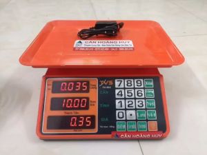 Cân điện tử TVS - 40kg/5g  Màn hình 2 mặt  CÂN HOÀNG HUY