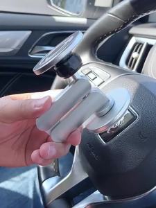 Magnetic Metal Car Phone Holder 360 Rotation Adjustable Foldable Phone Bracket for Iphone 15 14 13 12 11 Pro Max Samsung Xiaomi