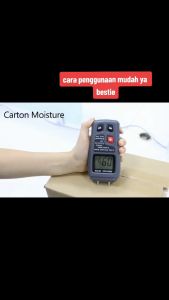 TK-17 Wood Moisture Meter Kayu Kertas Pengukur Kadar Air Paper Alat Ukur Kelembaban Kadar Air LCD Display