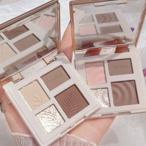 [Same Style as Nana] David Art Four-Color Highlight Repair Makeup Palette Matte Highlight Brightening Shadow Nose Shadow