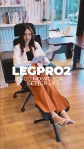 Ergotrend ที่พักเท้าเพื่อสุขภาพเออรืโกเทรน รุ่น LegPro2