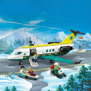 City Series Air Ambulance Assembly Toy for Boys