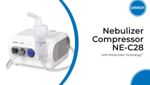 Omron Compressor Nebulizer NE-C28 - White (AUTHENTC OMRON)