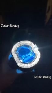 Projie Biled Cut Off mini 2.5 INC Jauh Dekat 30watt Waterproof plus devil ungu C943