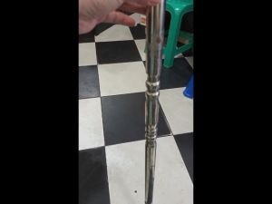 Pipa Motif Sakura 101 (BB) 1 1/4" x 85cm - Aksesori Stainless Steel Hiasan Tangga Pagar (Special Price for Purchases above 5 Million IDR)