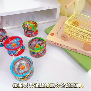 Innovative Outdoors Juggle Toys For Children Gifts Cartoon Cool Entry-level Alloy Professional YoYo Ball Magic Toys