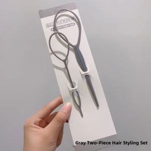 Kids Hair Braiding Artifact Hair Puller Pin Little Girls Hair Hair Curler Tie Hair Tie Comb Bun Updo Tools