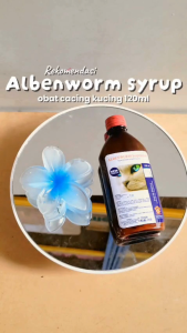 Albenworm SYRUP 120ml obat cacing kucing