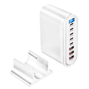GaN Fast Charging Desktop Charger with 8 Output Ports at 600W/500W/440W/320W/268W/240W