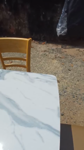 Bộ bàn ăn 6 ghế bộc nêm simili cao cấp.