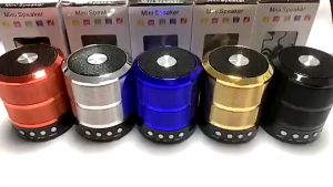 AT.Topmall ลำโพงบลูทูธ WS887 ไมค์และลำโพงในตัว สนทนาได้ Mini Bluetooth รองรับ MP3 USB MicroSD