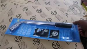 Kunci Roda Mobil 17x19 mm Model Telescopic Bisa Panjang Pendek Warna Chrome